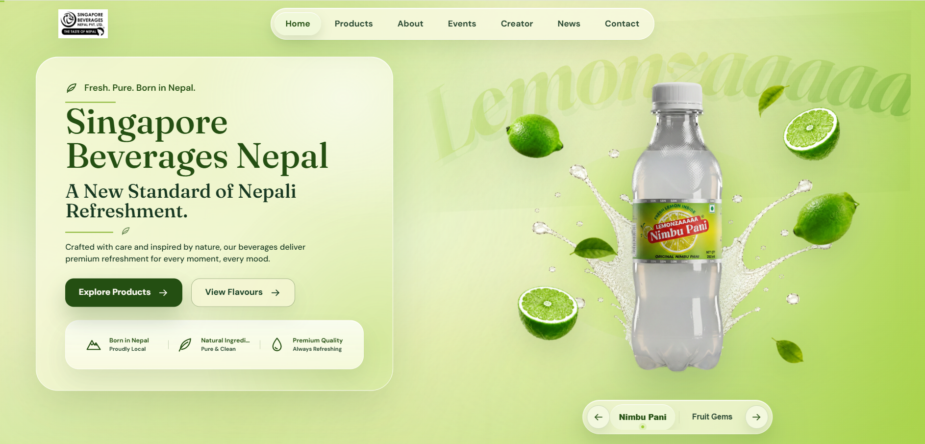 Singapore Beverage Nepal
