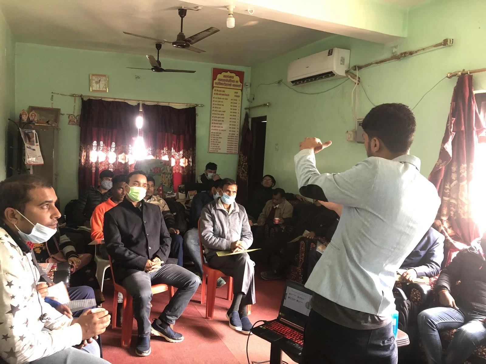 Presentation in Malangwa Municipality